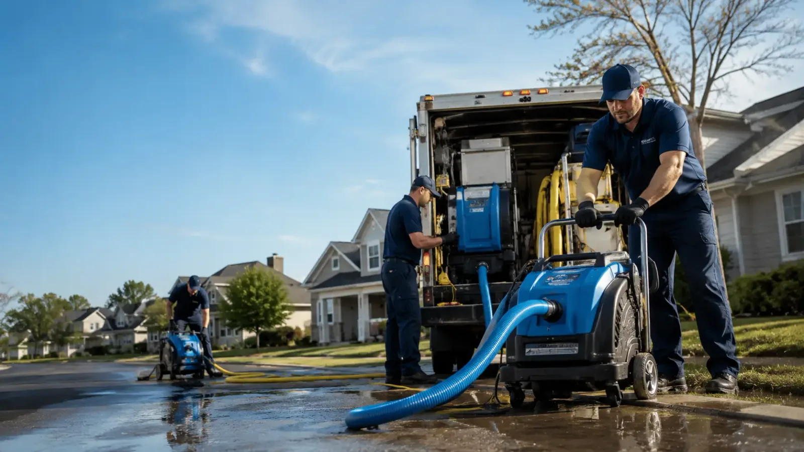 Flood Damage Cleanup in Dollar Bay, MI
